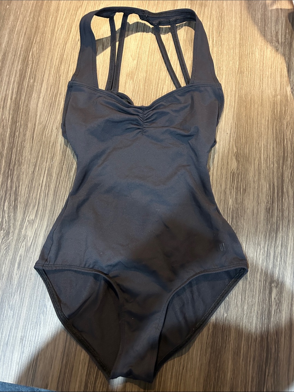 Lulli black leotard dance adult small